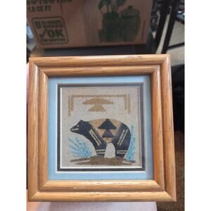 Navajo Art Wooden Box